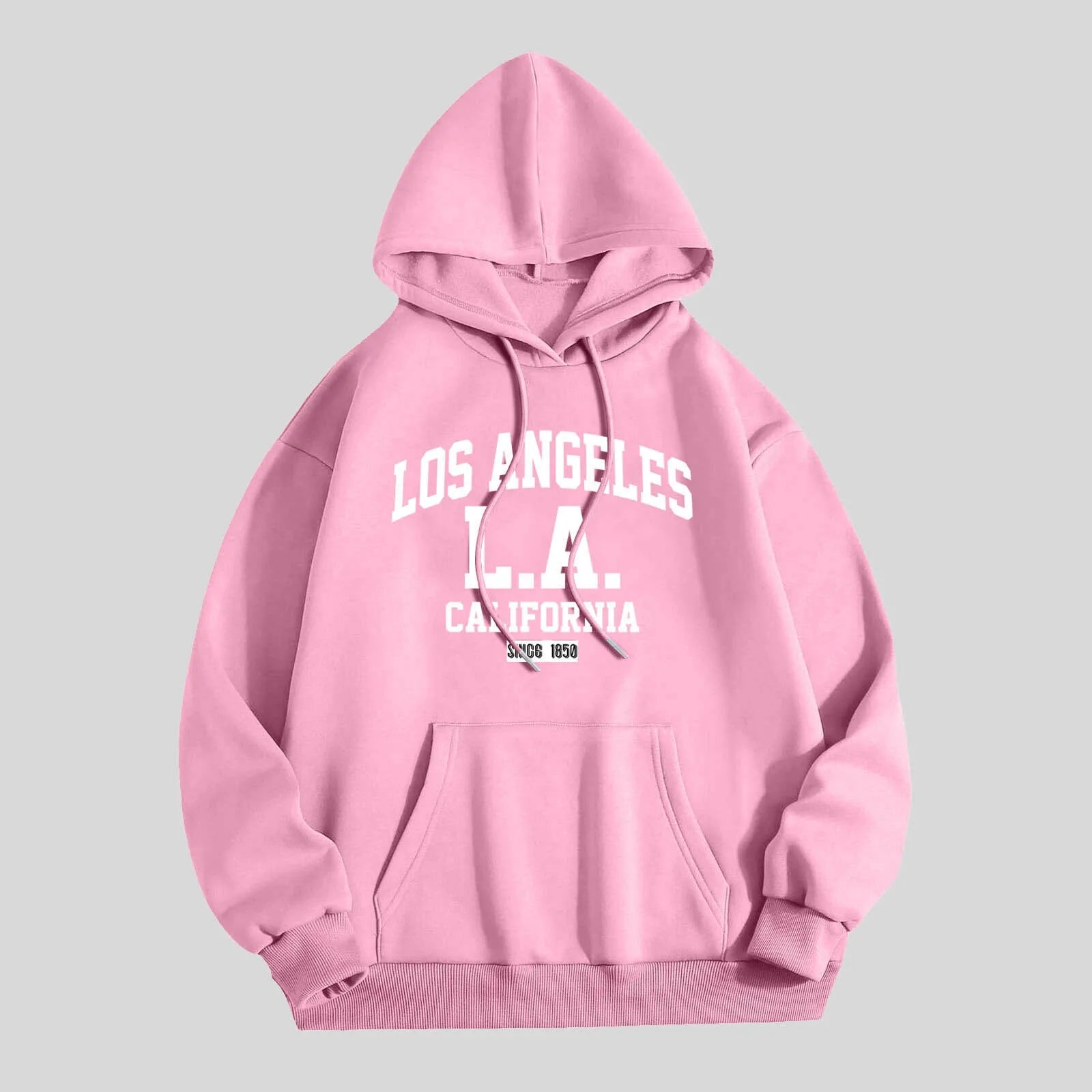 Brushed Letter Hoodie